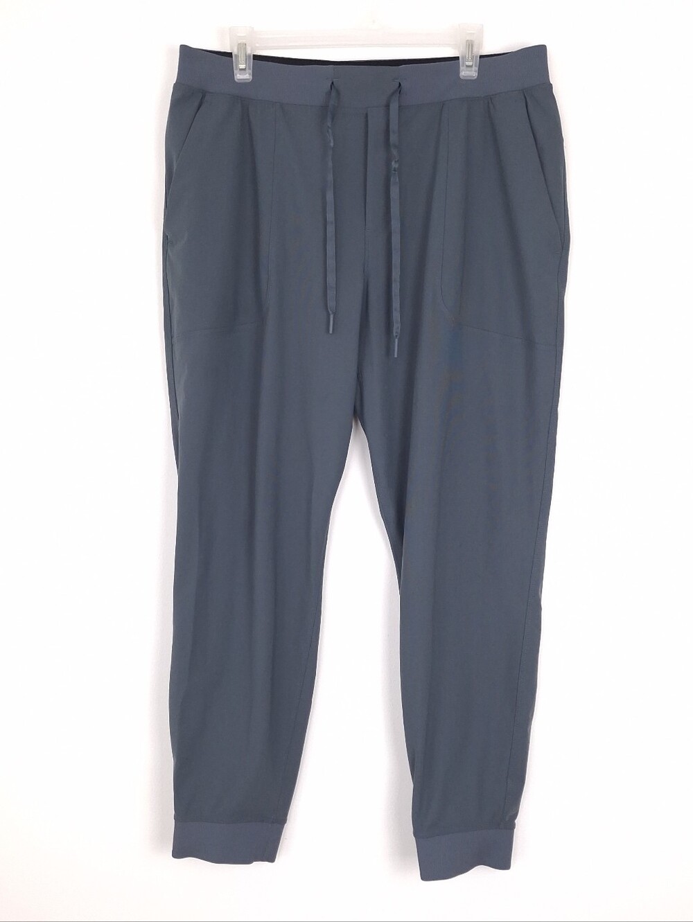 Lululemon ABC Warpstreme Jogger pants stretch drawstring waist travel gym gray
